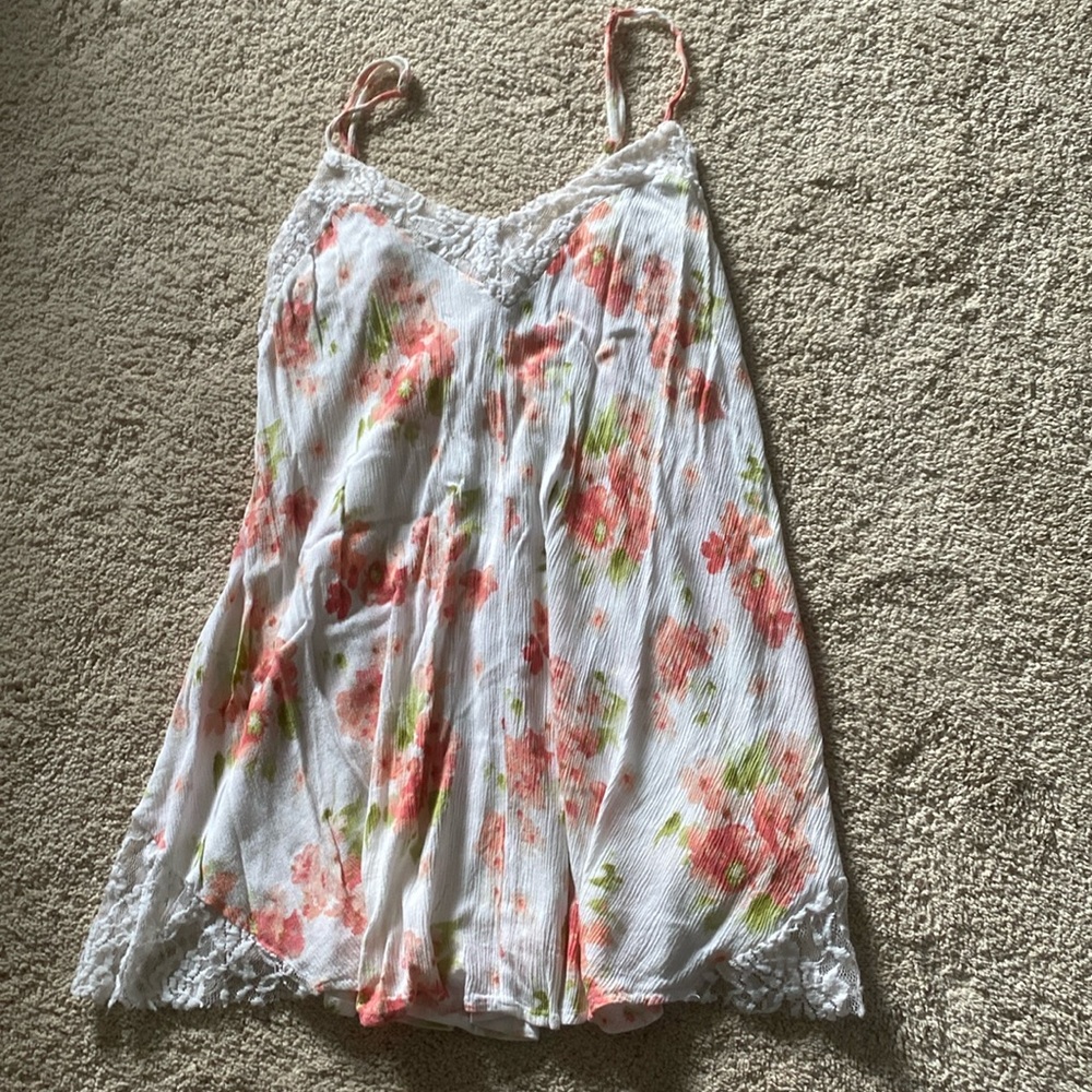 Hollister floral mini dress